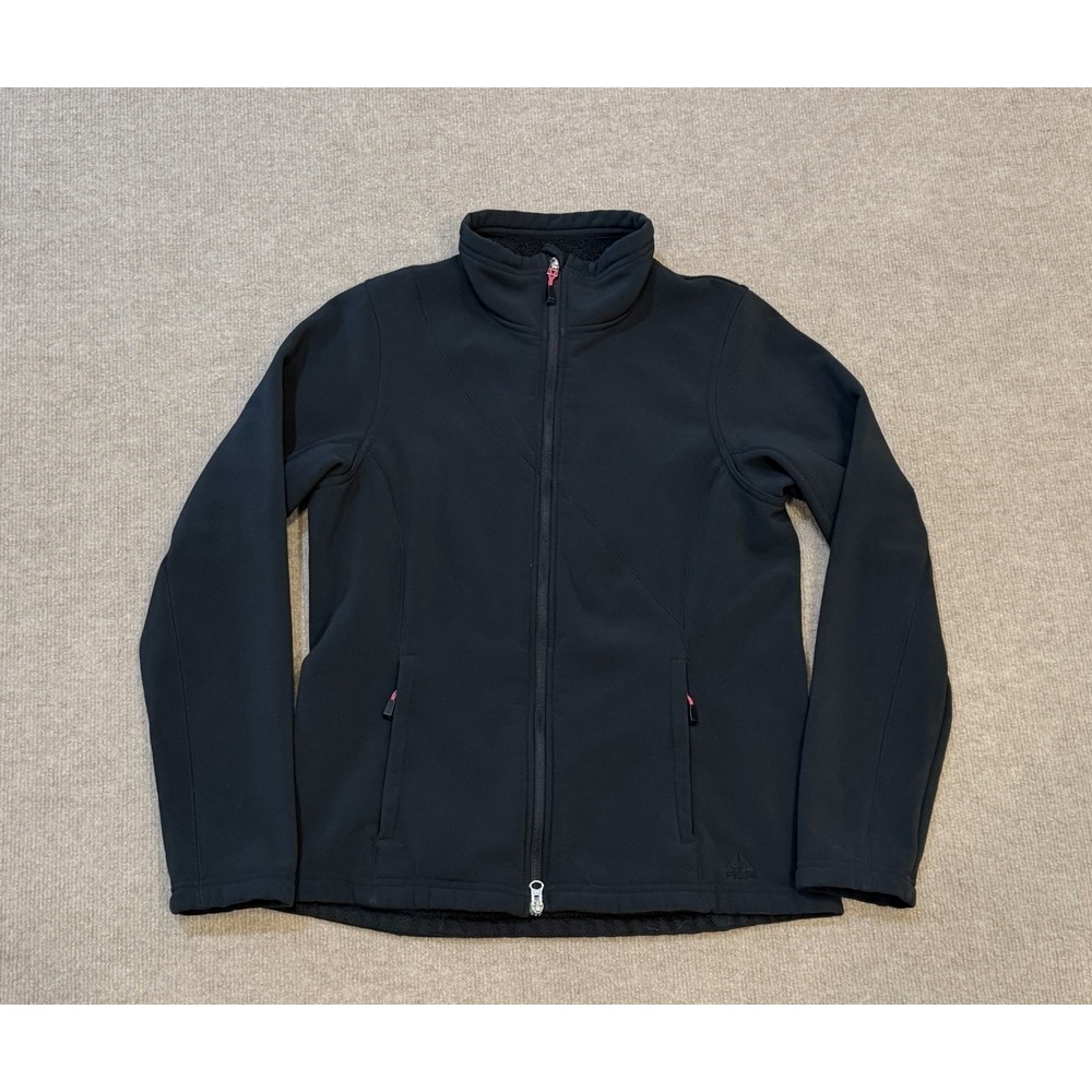 NIKE ACG Soft Shell Black Jacket Size Small Weatherproof Running Training Hyrox